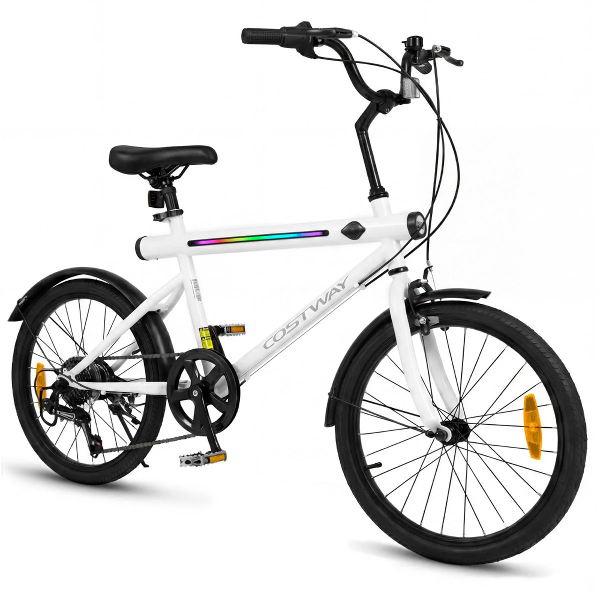 Lighted Cycling Bike with Adjustable Handlebar and Seat - Image 7
