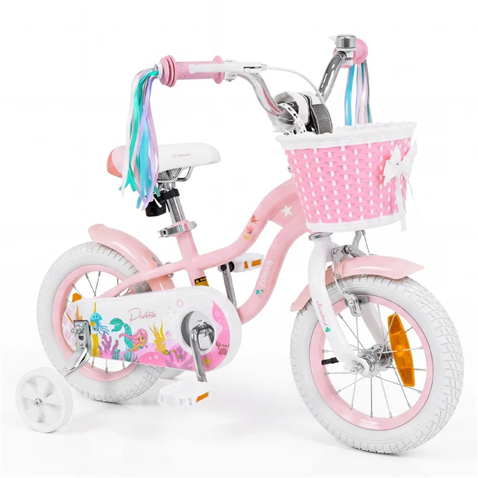 Mermaid Girls Bike with Adjustable Seat and Handlebar for Kids Aged 8+ Years Old - Image 19