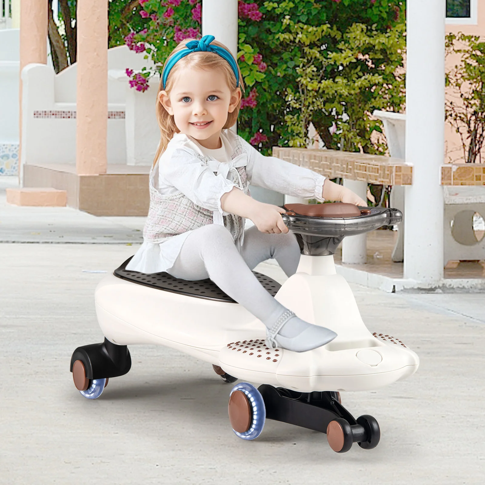 Ride on Car with Under-Seat Storage for Boys & Girls 3+ Years Old - Image 2