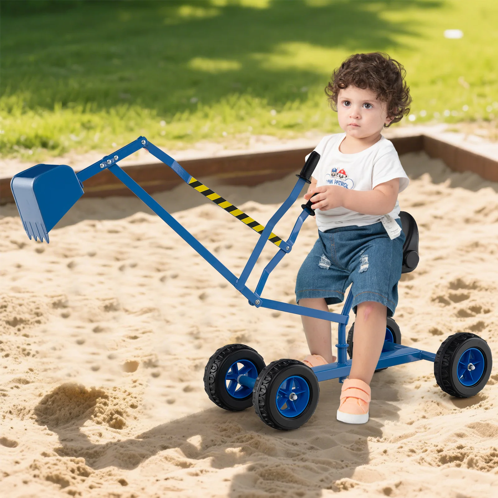 Sand Digger for Kids, Sandbox Toy Digger, Outdoor Construction Excavator for 3+ Years Old Boys and Girls - Image 2