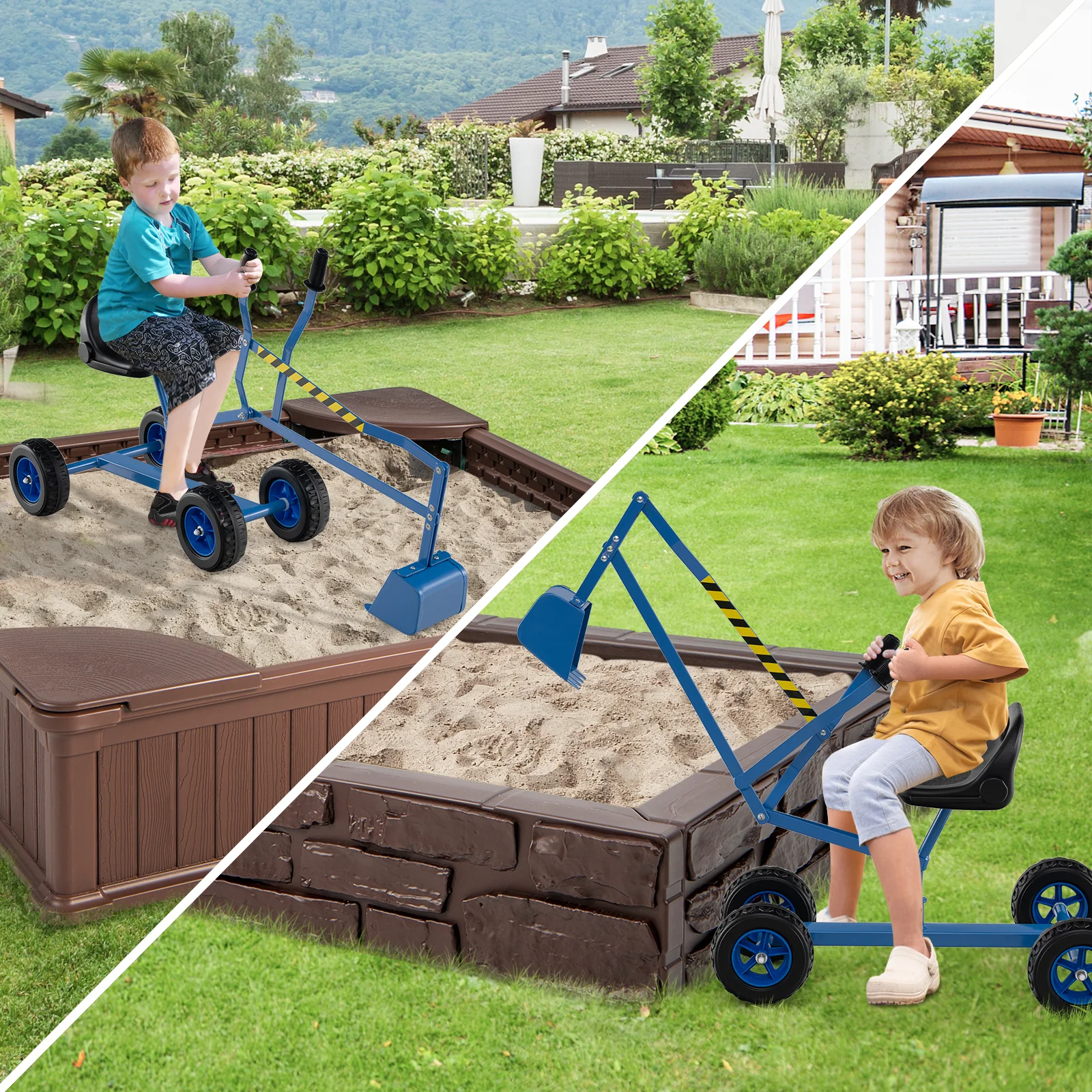 Sand Digger for Kids, Sandbox Toy Digger, Outdoor Construction Excavator for 3+ Years Old Boys and Girls - Image 7
